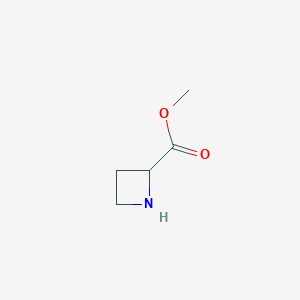 molecular formula C5H9NO2 B143059 Methyl azetidine-2-carboxylate CAS No. 134419-57-1