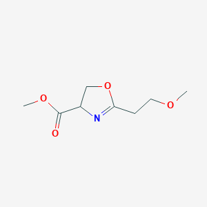 Methyl 2-(2-Methoxyethyl)-4,5-dihydrooxazole-4-carboxylate