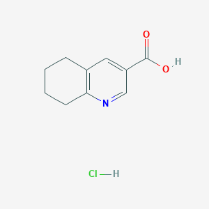 3-Quinolinecarboxylic acid, 5,6,7,8-tetrahydro-, hydrochloride