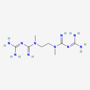 N,N'-Ethane-1,2-diylbis[N'-(diaminomethylidene)-N-methylguanidine]