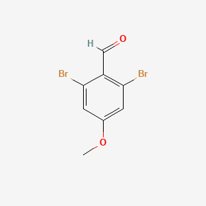 molecular formula C8H6Br2O2 B1430608 2,6-Dibromo-4-methoxybenzaldehyde CAS No. 856766-94-4