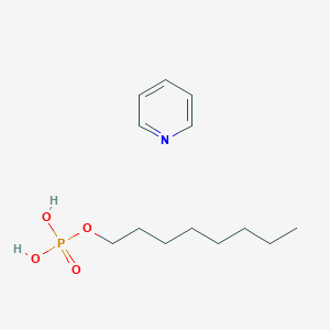 molecular formula C13H24NO4P B14306186 Octyl dihydrogen phosphate;pyridine CAS No. 114640-18-5