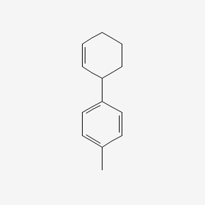 molecular formula C13H16 B14306187 4'-Methyl-1,2,3,4-tetrahydro-1,1'-biphenyl CAS No. 112176-17-7