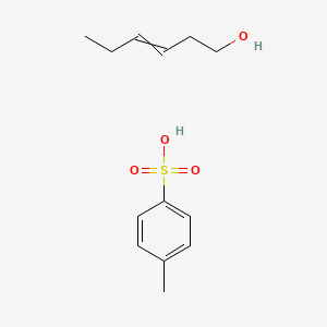 molecular formula C13H20O4S B1430627 3-Hexen-1-ol, 4-methylbenzenesulfonate, (E)- CAS No. 34019-85-7