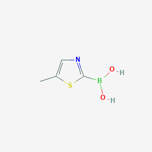 B1430633 (5-Methylthiazol-2-yl)boronic acid CAS No. 1190875-34-3