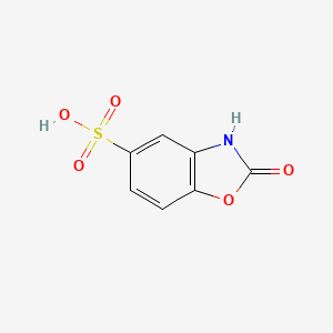 molecular formula C7H5NO5S B1430634 2-Oxo-2,3-dihydro-1,3-benzoxazole-5-sulfonic acid CAS No. 33943-12-3