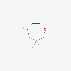B1430637 5-Oxa-8-azaspiro[2.6]nonane CAS No. 220687-59-2