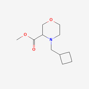 Methyl 4-(cyclobutylmethyl)morpholine-3-carboxylate