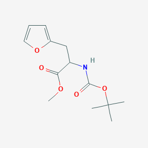 Methyl 2-{[(tert-butoxy)carbonyl]amino}-3-(furan-2-yl)propanoate