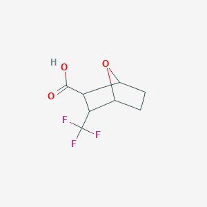3-(Trifluoromethyl)-7-oxabicyclo[2.2.1]heptane-2-carboxylic acid