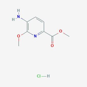 Methyl 5-amino-6-methoxypyridine-2-carboxylate hydrochloride