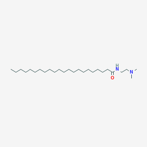molecular formula C26H54N2O B14306586 N-[2-(Dimethylamino)ethyl]docosanamide CAS No. 110260-76-9