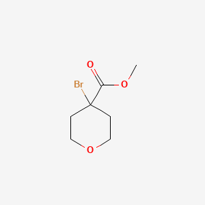 molecular formula C7H11BrO3 B1430669 Methyl 4-bromooxane-4-carboxylate CAS No. 1192067-13-2