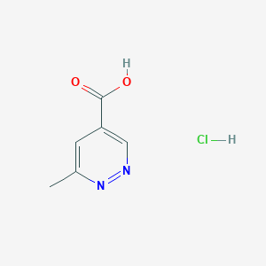 6-Methylpyridazine-4-carboxylic acid hydrochloride