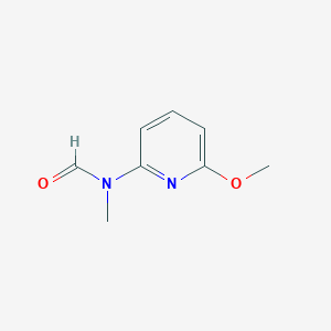 molecular formula C8H10N2O2 B14306789 N-(6-Methoxypyridin-2-yl)-N-methylformamide CAS No. 113077-72-8