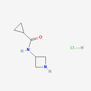 N-(azetidin-3-yl)cyclopropanecarboxamide hydrochloride