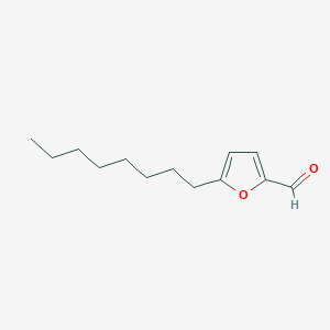 molecular formula C13H20O2 B14306949 5-Octylfuran-2-carbaldehyde CAS No. 116583-70-1