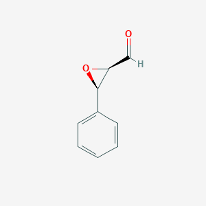 molecular formula C9H8O2 B143071 (2R,3S)-3-Phenyloxirane-2-carbaldehyde CAS No. 126720-47-6