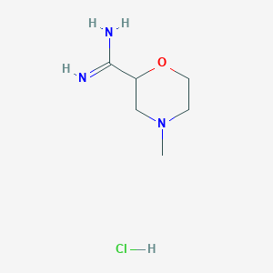 4-Methylmorpholine-2-carboximidamide hydrochloride