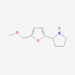 2-[5-(Methoxymethyl)furan-2-yl]pyrrolidine