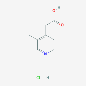 2-(3-Methylpyridin-4-yl)acetic acid hydrochloride