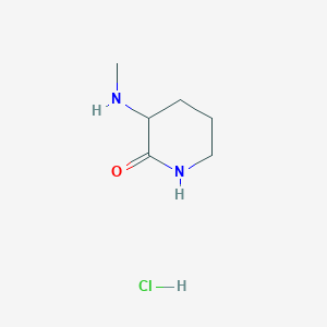 3-(Methylamino)piperidin-2-one hydrochloride