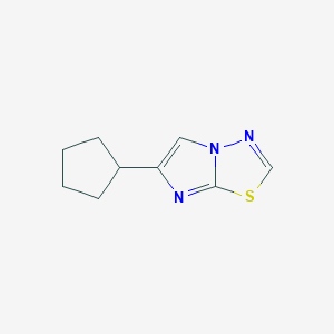 6-Cyclopentylimidazo[2,1-b][1,3,4]thiadiazole