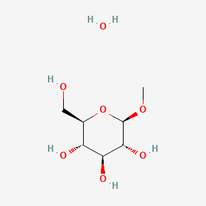 molecular formula C7H16O7 B1430754 Methyl beta-d-glucopyranoside hemihydrate CAS No. 7000-27-3