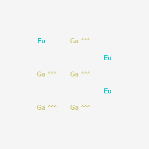 molecular formula Eu3Ga5 B14307565 CID 78060897 