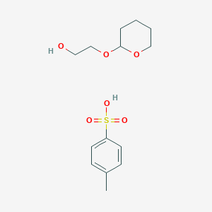 molecular formula C14H22O6S B1430764 Ethanol, 2-[(tetrahydro-2H-pyran-2-yl)oxy]-, 4-methylbenzenesulfonate CAS No. 65338-95-6