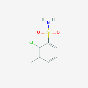 molecular formula C7H8ClNO2S B1430767 2-Chloro-3-methylbenzene-1-sulfonamide CAS No. 1261570-58-4