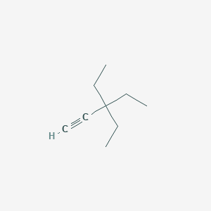 molecular formula C9H16 B1430771 3,3-Diethylpent-1-yne CAS No. 919-23-3