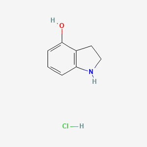 molecular formula C8H10ClNO B1430784 Indolin-4-Ol Hydrochloride CAS No. 1415334-16-5