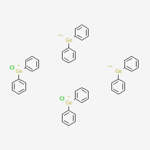 molecular formula C48H40Cl2Ge4 B14307879 Chloro(diphenyl)germyl--diphenyl-lambda~2~-germane (1/1) CAS No. 110428-34-7