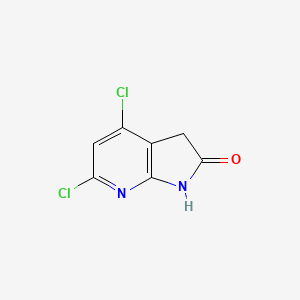 4,6-Dichloro-1H-pyrrolo[2,3-b]pyridin-2(3H)-one