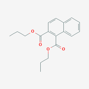 molecular formula C18H20O4 B14307941 Dipropyl naphthalene-1,2-dicarboxylate CAS No. 111763-66-7