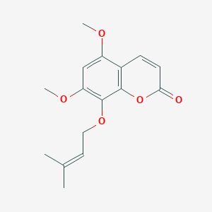 molecular formula C16H18O5 B014308 Artanin 