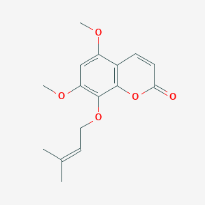 molecular formula C16H18O5 B014308 Artanin CAS No. 96917-26-9