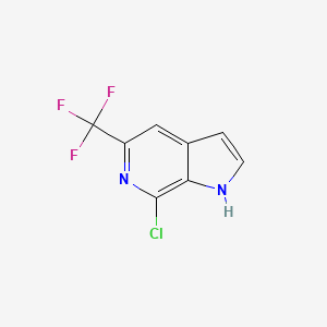 7-Chloro-5-(trifluoromethyl)-1H-pyrrolo[2,3-C]pyridine