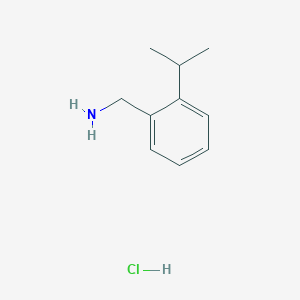 (2-Isopropylphenyl)methanamine hydrochloride