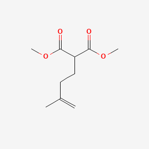 molecular formula C10H16O4 B14308467 Dimethyl (3-methylbut-3-en-1-yl)propanedioate CAS No. 112391-42-1