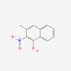 molecular formula C11H9NO3 B14308492 3-Methyl-2-nitronaphthalen-1-ol CAS No. 114184-74-6