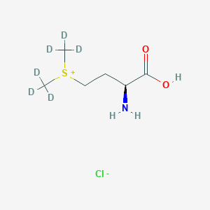 molecular formula C6H14ClNO2S B1430855 L-Methionine-d3(s-methyl-d3)-methyl-d3 sulfonium chloride CAS No. 362049-54-5