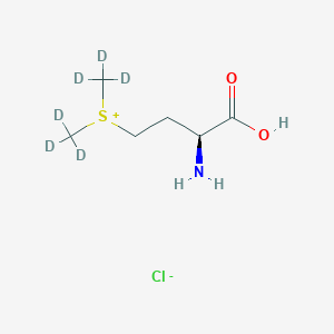 molecular formula C6H14ClNO2S B1430855 [(3S)-3-Amino-3-carboxypropyl]-bis(trideuteriomethyl)sulfanium;chloride CAS No. 362049-54-5
