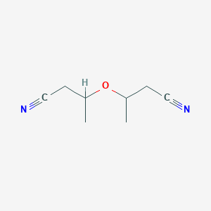 molecular formula C8H12N2O B14308791 3,3'-Oxydibutanenitrile CAS No. 114479-72-0