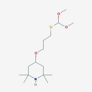 molecular formula C15H31NO3Si B14308825 CID 78060925 