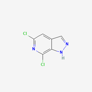 5,7-Dichloro-1H-pyrazolo[3,4-C]pyridine