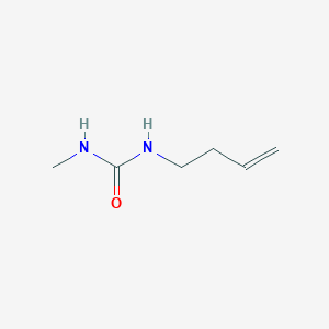 molecular formula C6H12N2O B14309228 N-But-3-en-1-yl-N'-methylurea CAS No. 114444-98-3