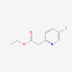Ethyl 2-(5-iodopyridin-2-yl)acetate