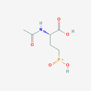 molecular formula C6H11NO5P+ B143094 N-Acetyldemethylphosphinothricin CAS No. 135093-66-2